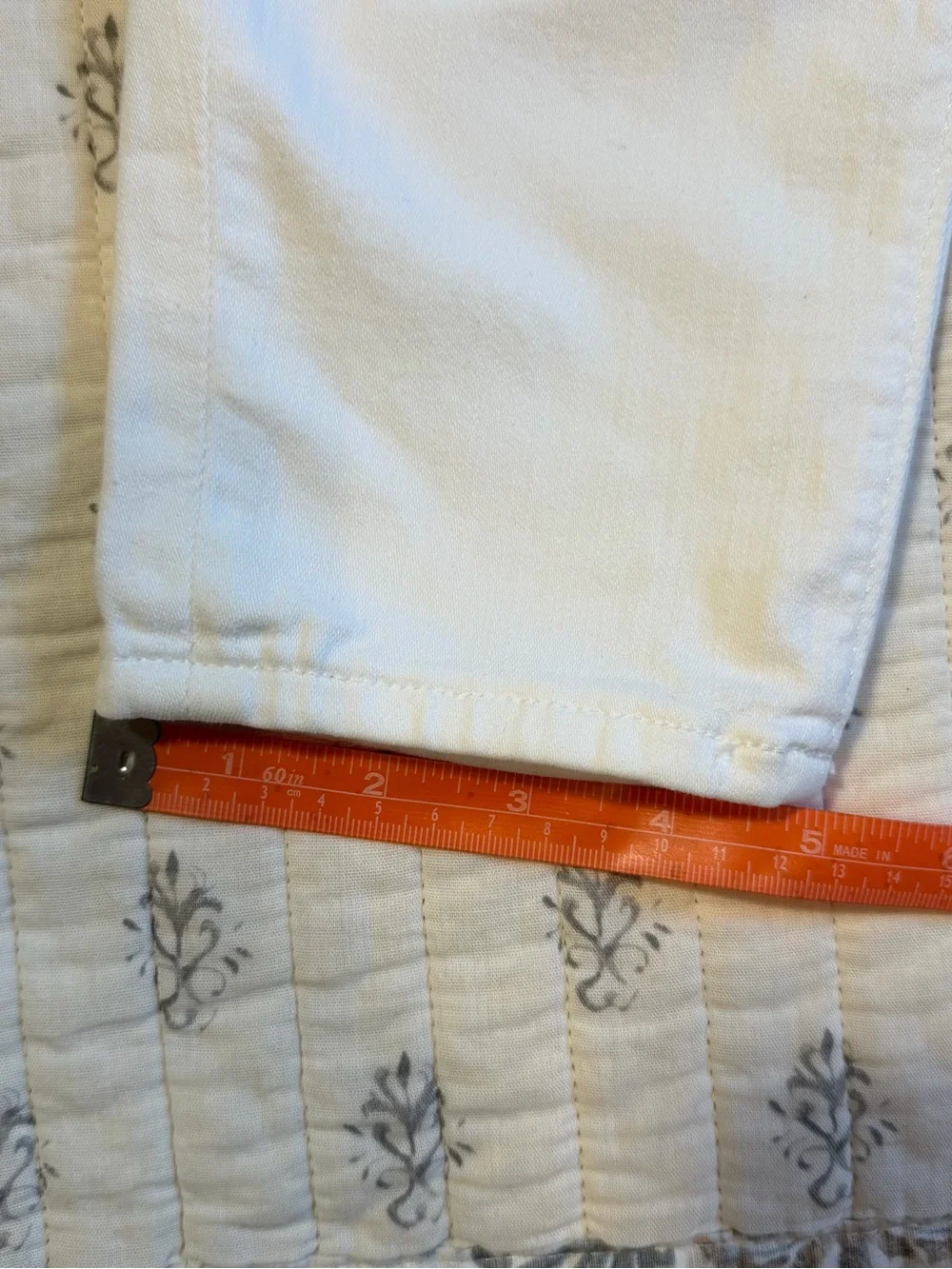 J.Crew 9” Mid-Rise Skinny Jeans – Crisp White – Size 27